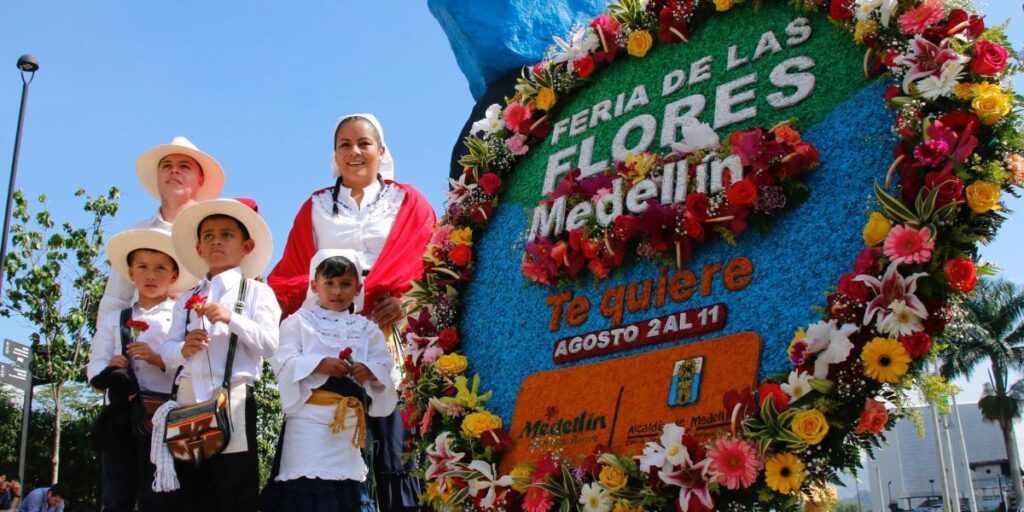 presentación de la Feria de las Flores en Medellín
