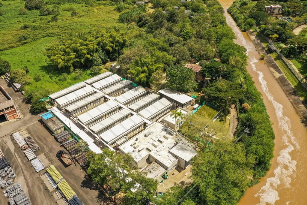 Vista panorámica de las Instalaciones del CAVR en el municipio de Barbosa