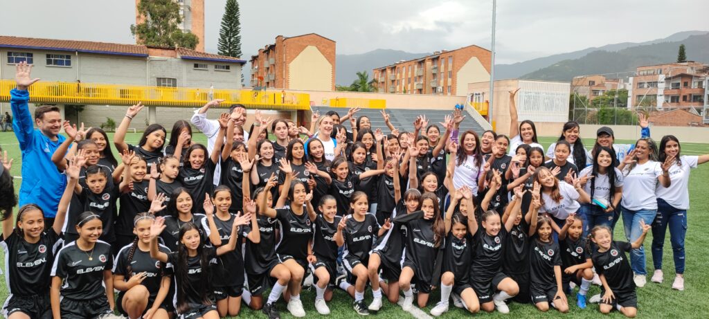100 niñas serán beneficiadas con la Fundación Eleven de Alexia Putellas en Itagüí, Antioquia.