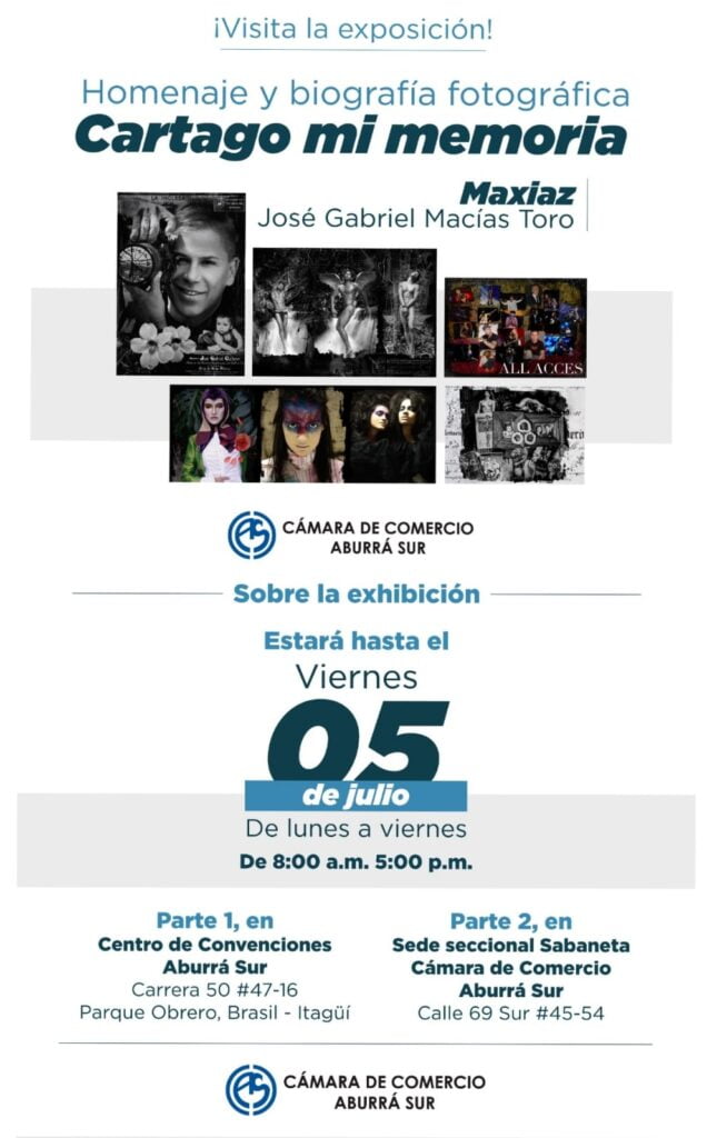 Exposición de fotografía de Maxiaz en memoria a su ciudad: Cartago. 