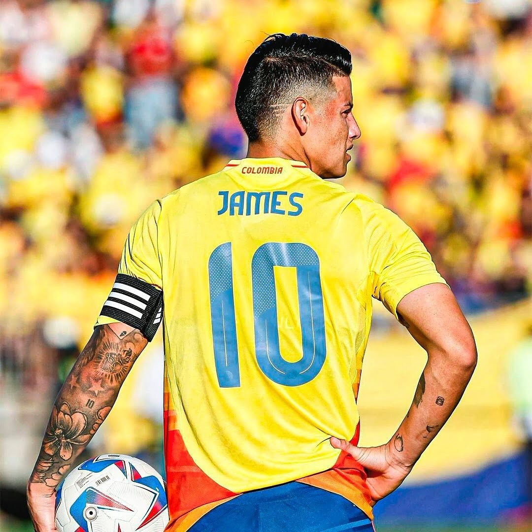 James Rodríguez aportó a la victoria de Colombia ante Costa Rica. Foto: FCF