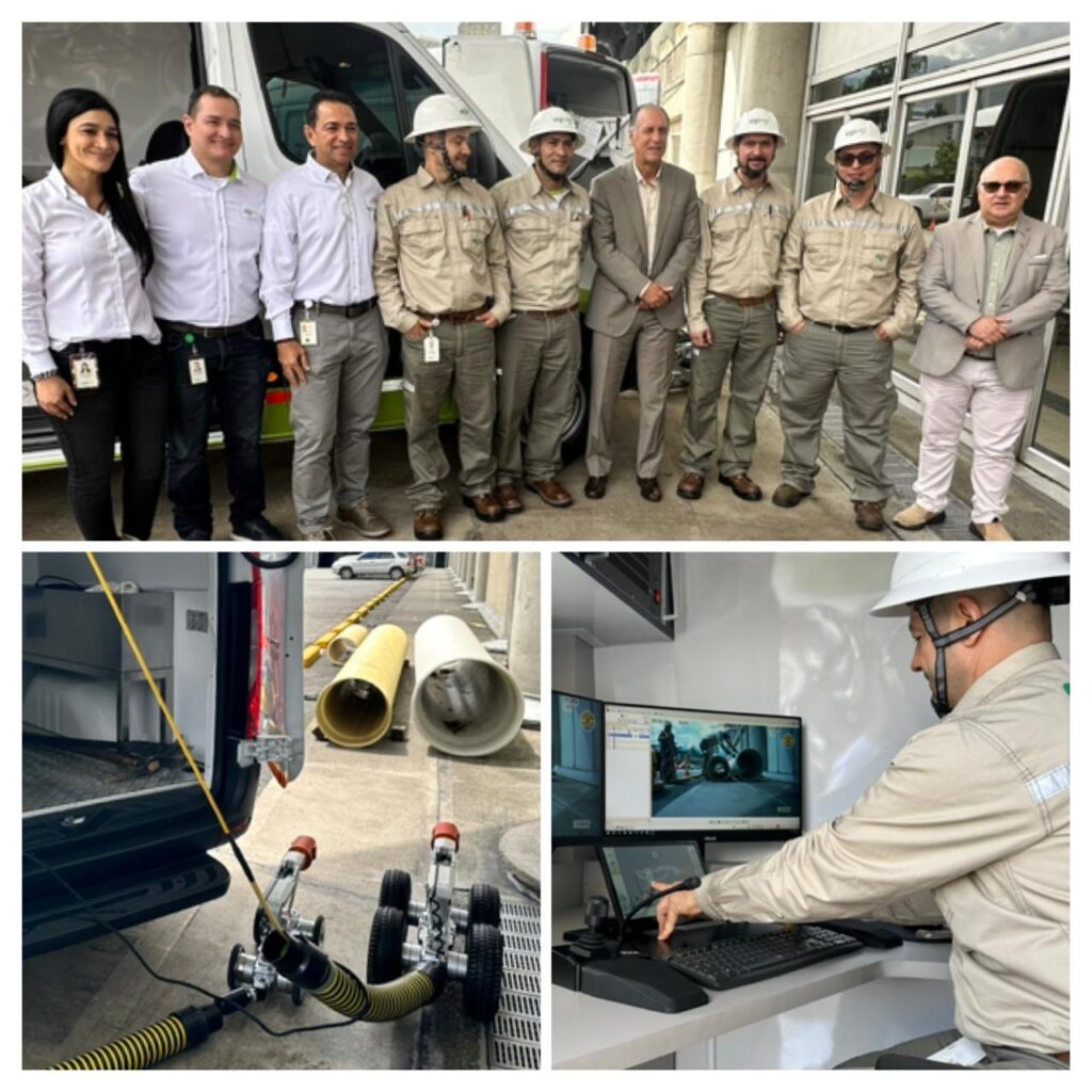 EPM adquiere equipos de última tecnología para inspección y diagnóstico de redes de alcantarillado.