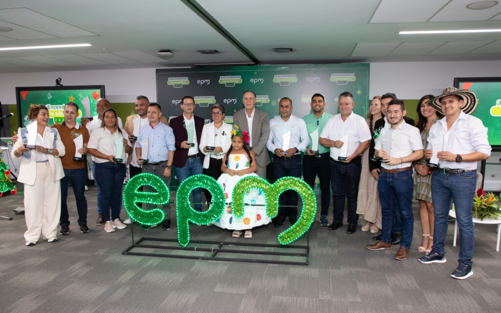 Ganadores de los Alumbrados Navideños de EPM 2024.